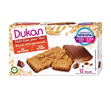 Sušienky Dukan® poliate čokoládou