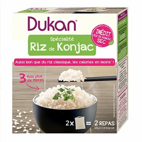 Konjacová ryža Dukan® - 2 balenia