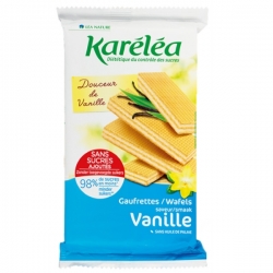 Vanilkové oplátky bez pridaného cukru Karéléa