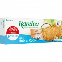 Křehké kokosové sušenky bez přidaného cukru Karéléa